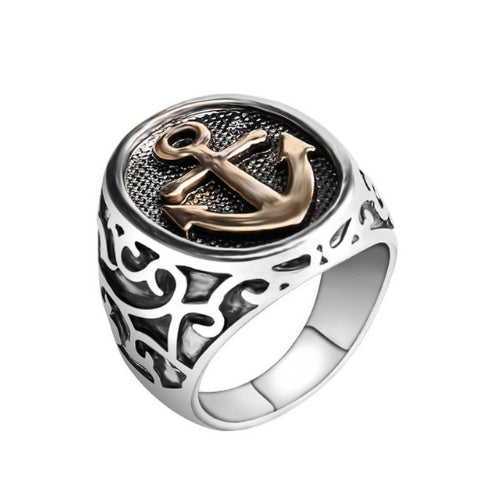 New Arrival King Queen Crown Signet Ring for Men Women Vintage Silver Color Carving Stars Punk Party Jewelry Gifts V E X C L U B H O U S E