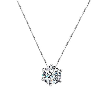 Single diamond necklace women - VEX CLUB HOUSE