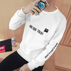 Men's white sweater - VEX CLUB HOUSE