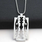 men chain stainless steel Blade necklaces men pendants woman accessories fashion necklace jewelry gold chain on the neck - VEX CLUB HOUSE