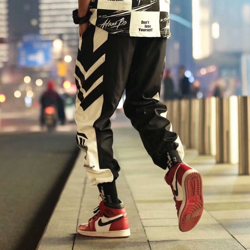 Cropped Pants Men's Loose and Fat Harem Pants Thin Section - VEX CLUB HOUSE