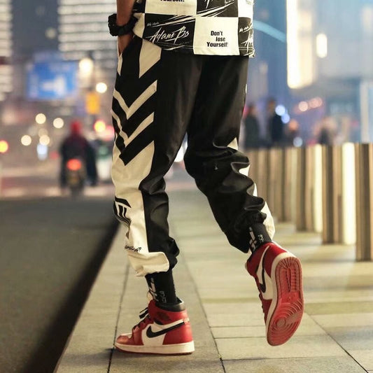 Cropped Pants Men's Loose and Fat Harem Pants Thin Section - VEX CLUB HOUSE