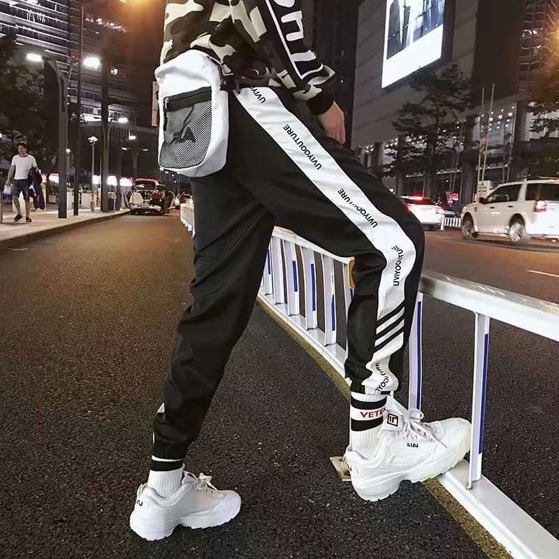 Cropped Pants Men's Loose and Fat Harem Pants Thin Section - VEX CLUB HOUSE