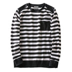 GVN23 Men's Versatile Striped Sweater - VEX CLUB HOUSE