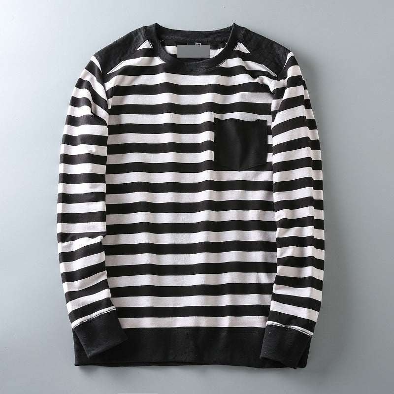 GVN23 Men's Versatile Striped Sweater - VEX CLUB HOUSE