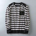 GVN23 Men's Versatile Striped Sweater - VEX CLUB HOUSE