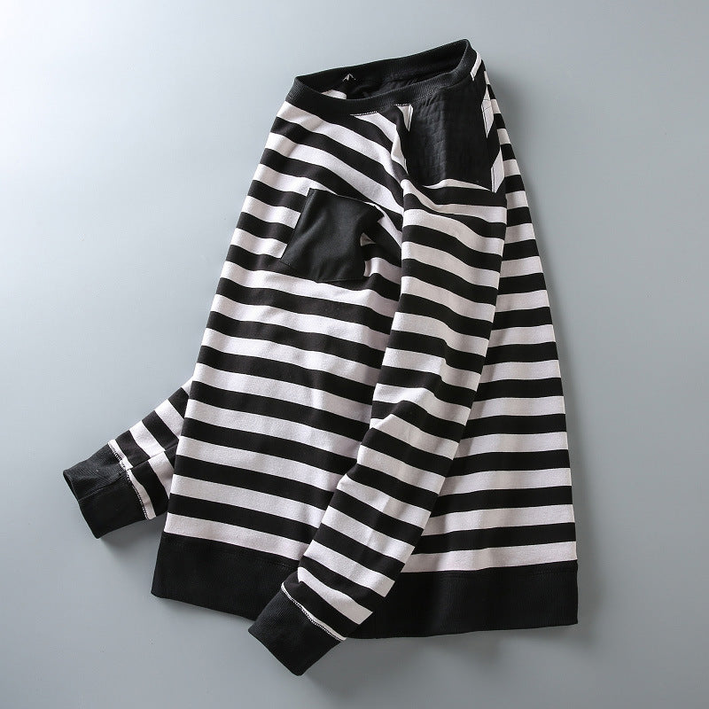 GVN23 Men's Versatile Striped Sweater - VEX CLUB HOUSE