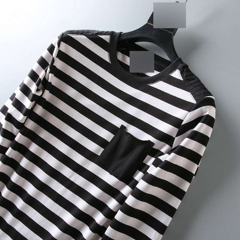 GVN23 Men's Versatile Striped Sweater - VEX CLUB HOUSE