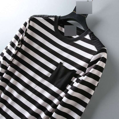 GVN23 Men's Versatile Striped Sweater - VEX CLUB HOUSE