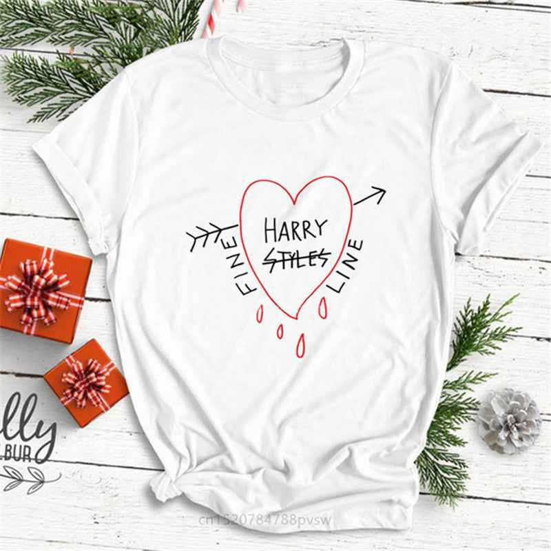 Hip Hop Harry Style Personality Letter Print Women T-shirt Short Sleeve - VEX CLUB HOUSE