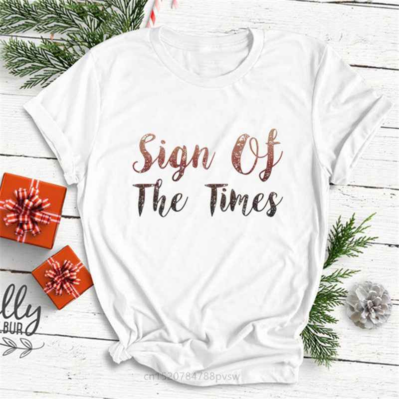Hip Hop Harry Style Personality Letter Print Women T-shirt Short Sleeve - VEX CLUB HOUSE