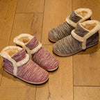 Lovers Woolen Warm Floor Thick Cotton Shoes - VEX CLUB HOUSE