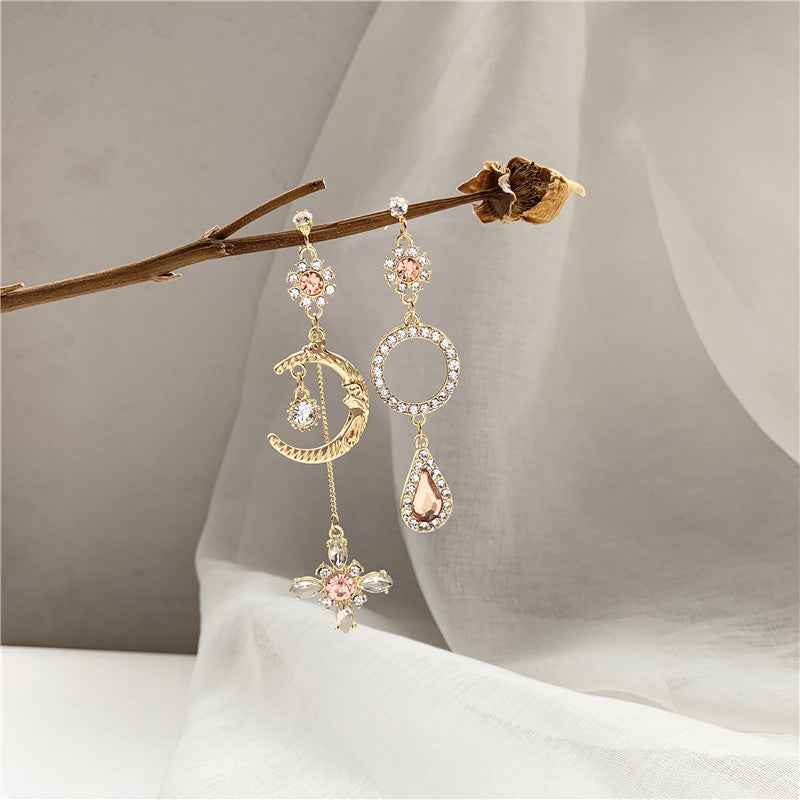 Asymmetrical Long Tassel Earrings Simple Earrings Women - VEX CLUB HOUSE