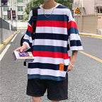 Couple Loose Half Sleeve t-Shirt - VEX CLUB HOUSE
