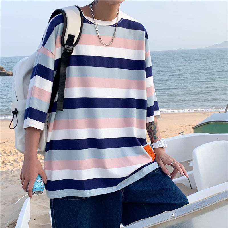 Couple Loose Half Sleeve t-Shirt - VEX CLUB HOUSE
