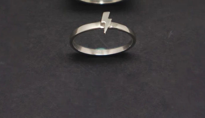 European and American Ins Hollow Airplane Ring Cross-border Men and Women Couple Ring Fashion Ring Bracelet Wedding Jewelry Gift - VEX CLUB HOUSE