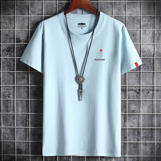 Short Sleeved T Shirt Men's Summer New Loose Short Sleeved - VEX CLUB HOUSE