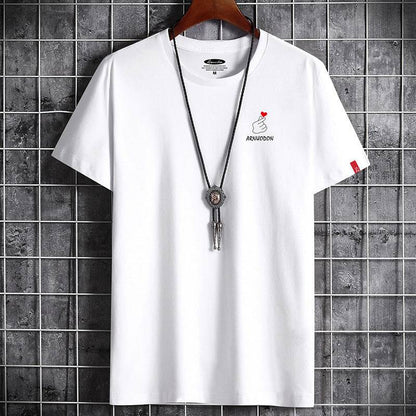 Short Sleeved T Shirt Men's Summer New Loose Short Sleeved - VEX CLUB HOUSE