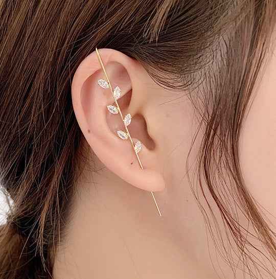 Zircon Earrings Pierced Earrings Women - VEX CLUB HOUSE
