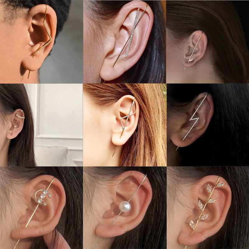Zircon Earrings Pierced Earrings Women - VEX CLUB HOUSE