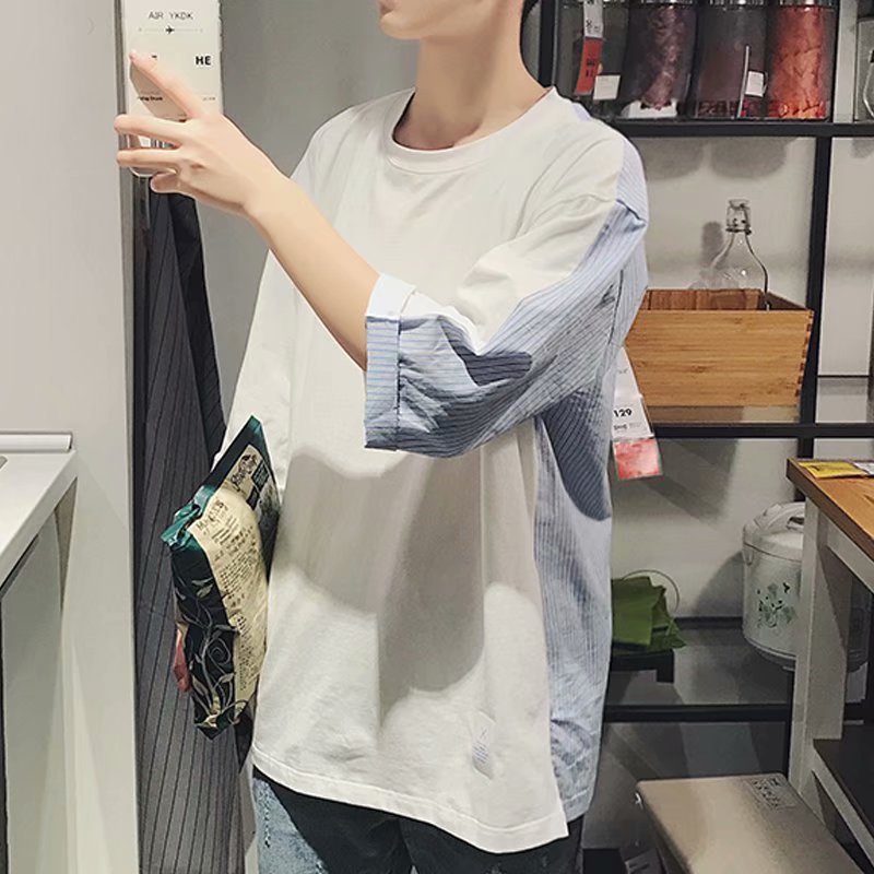 Summer Five Point Sleeve Men's T Shirt Loose Half Sleeved Clothes - VEX CLUB HOUSE