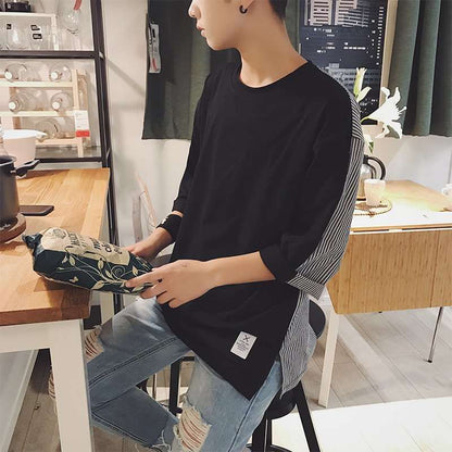Summer Five Point Sleeve Men's T Shirt Loose Half Sleeved Clothes - VEX CLUB HOUSE
