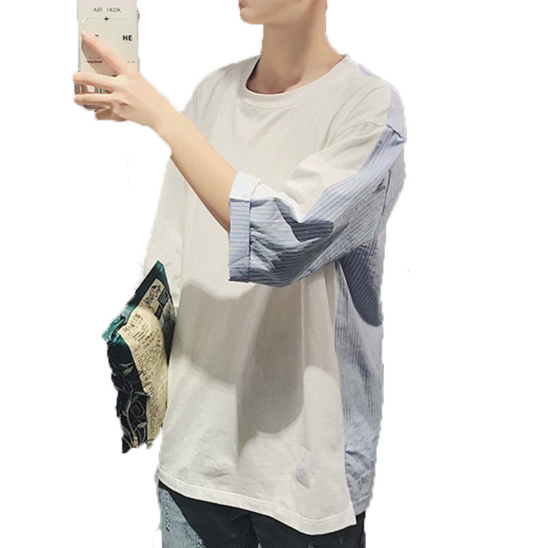 Summer Five Point Sleeve Men's T Shirt Loose Half Sleeved Clothes - VEX CLUB HOUSE
