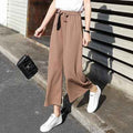 Wide-Leg Pants Female  Wild Net Celebrity Street Shooting Strange Taste Girl Nine Points Casual Pants - VEX CLUB HOUSE