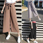 Wide-Leg Pants Female  Wild Net Celebrity Street Shooting Strange Taste Girl Nine Points Casual Pants - VEX CLUB HOUSE