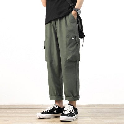 Men'S Loose Casual Thin Straight Leg Pants - VEX CLUB HOUSE