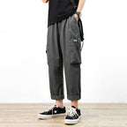 Men'S Loose Casual Thin Straight Leg Pants - VEX CLUB HOUSE