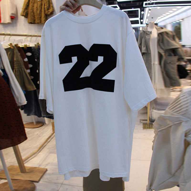 Ladies Fashion Simple Loose Casual Short Sleeve - VEX CLUB HOUSE