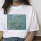 Van Gogh Oil Painting Mona Lisa Spoof Printed T-shirt Women Short Sleeve - VEX CLUB HOUSE