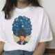 Van Gogh Oil Painting Mona Lisa Spoof Printed T-shirt Women Short Sleeve - VEX CLUB HOUSE