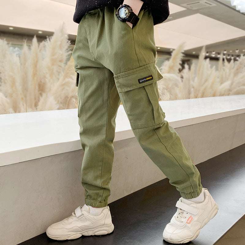 Overalls Summer Thin Casual Pants Boys Loose - VEX CLUB HOUSE