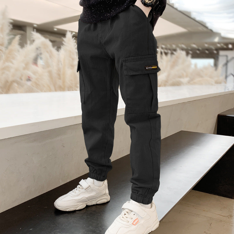 Overalls Summer Thin Casual Pants Boys Loose - VEX CLUB HOUSE