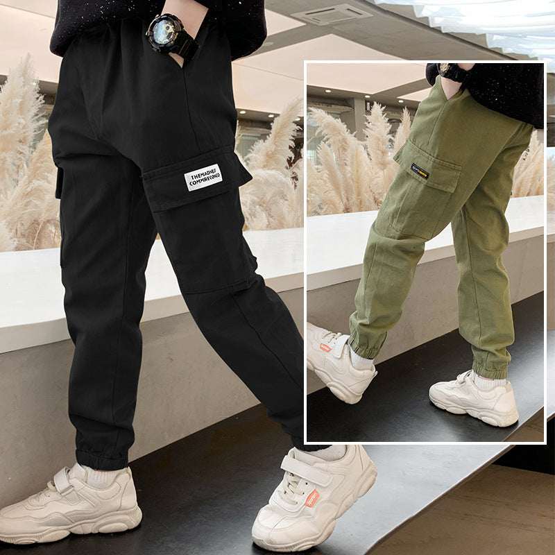 Overalls Summer Thin Casual Pants Boys Loose - VEX CLUB HOUSE