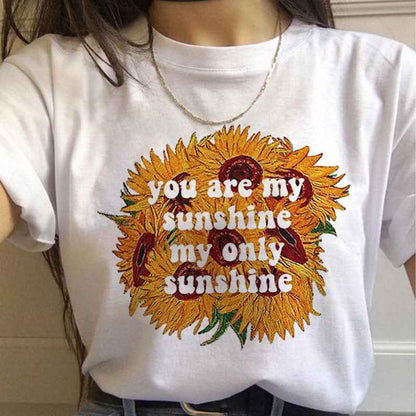Van Gogh Aesthetic Oil Painting Women's Short Sleeve T-Shirt - VEX CLUB HOUSE