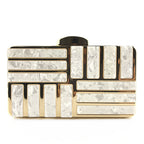 Gold Acrylic Clutch Bags For Women New Shoulder Bag Fashion - VEX CLUB HOUSE