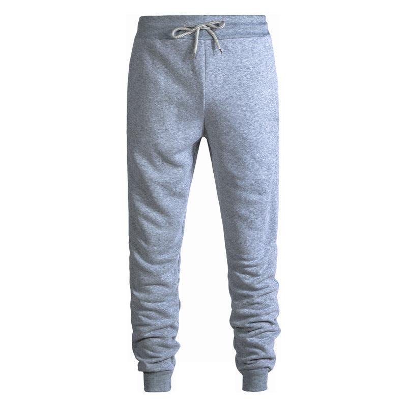 Spring and autumn solid color youth black casual pants - VEX CLUB HOUSE