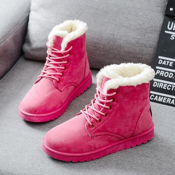 Snow boots with short tube plus velvet booties - VEX CLUB HOUSE