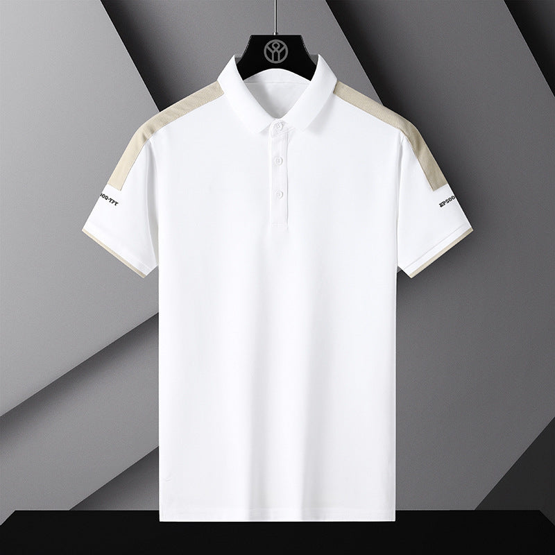 Short Sleeve Lapel T-shirt Round Neck Loose T-shirt Trendy - VEX CLUB HOUSE