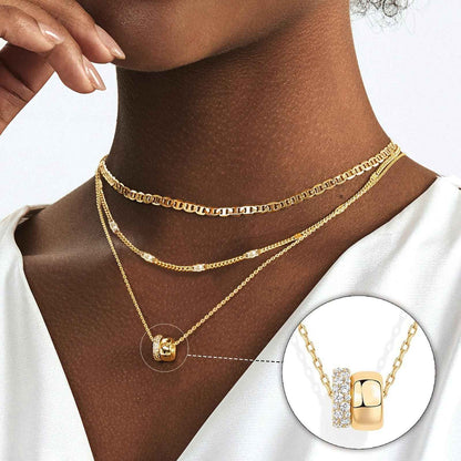 Necklace Zircon-laid Necklace Suit Women - VEX CLUB HOUSE