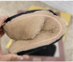 Outer Wear Plus Velvet New Cotton Slippers Platform Bag With Home Peas Shoes - VEX CLUB HOUSE