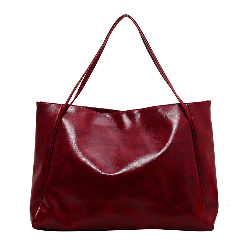 Vintage Shoulder Bags For Women Large Capacity Handbag Tote Bag - VEX CLUB HOUSE