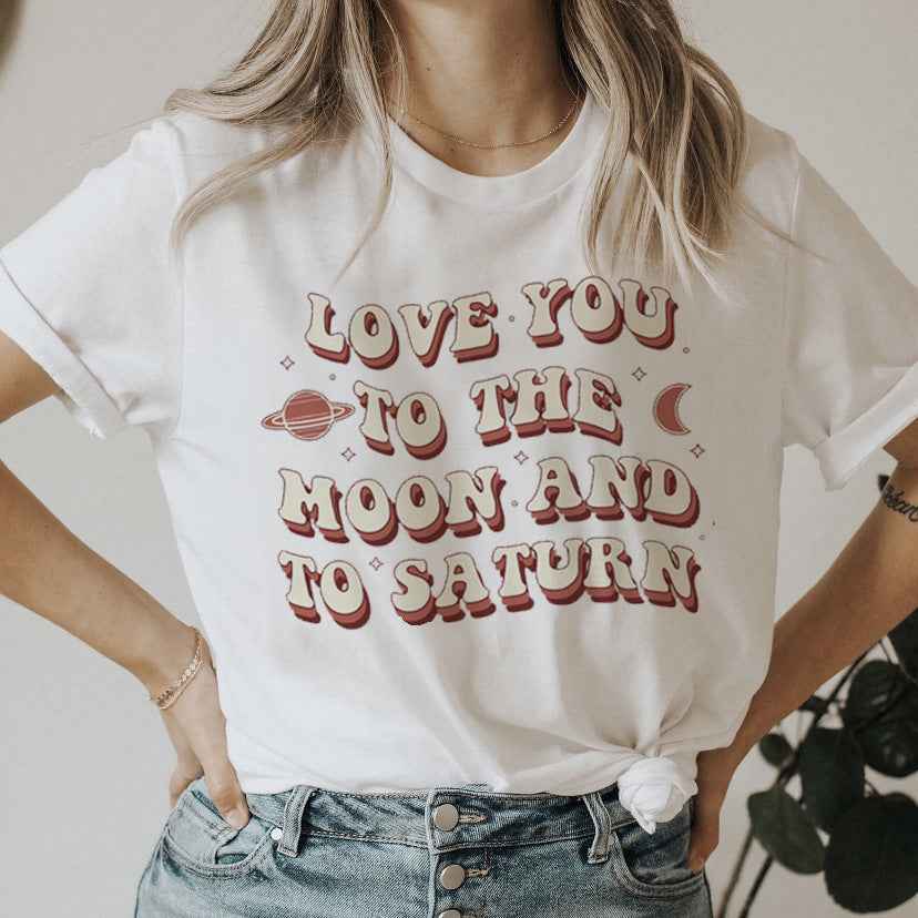 Sweet Cute Letters T-shirt Loose Round Neck - VEX CLUB HOUSE