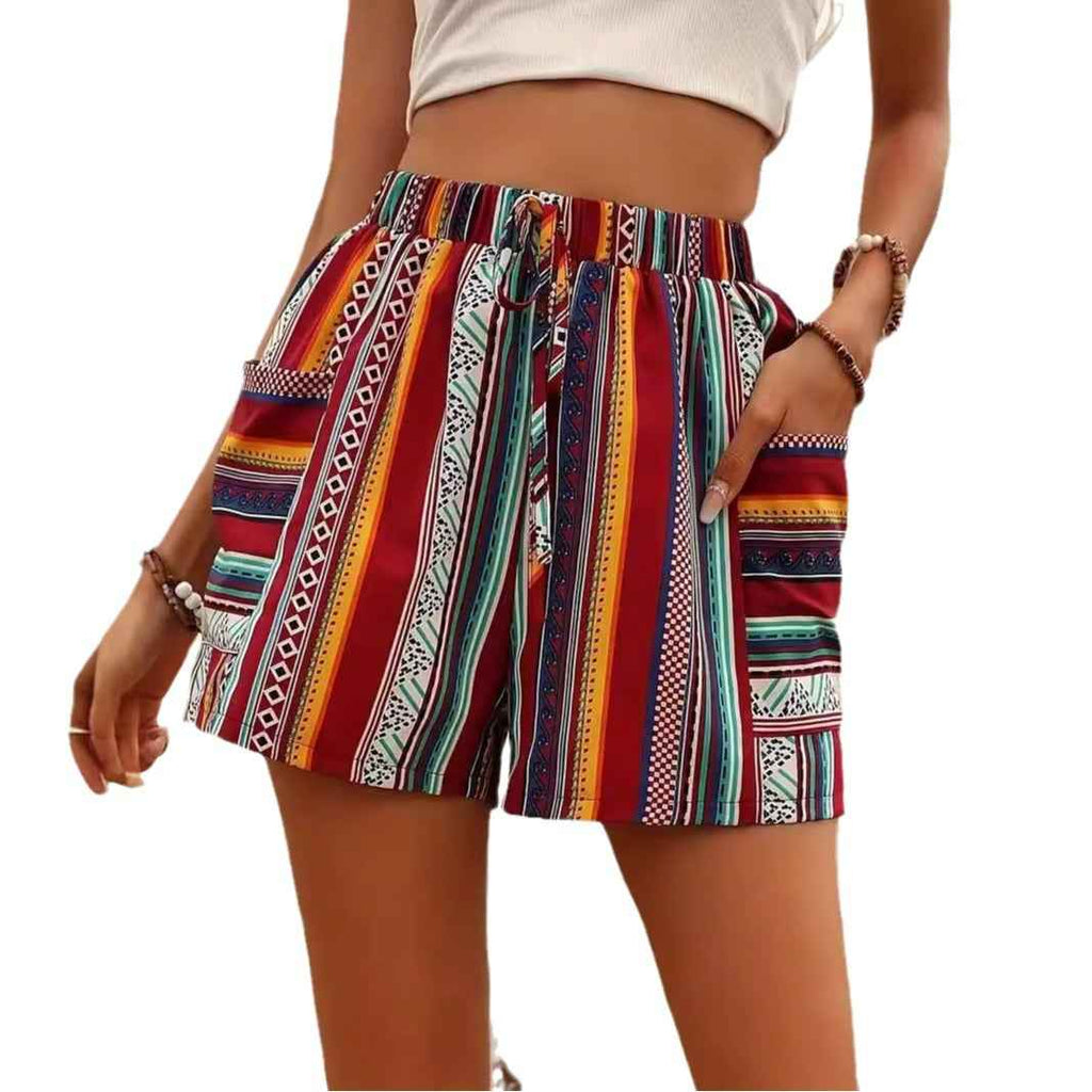 Holiday Fashion Casual Shorts For Women - VEX CLUB HOUSE
