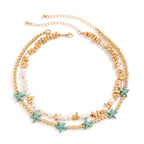 Starfish Shell Necklace For Women Necklace - VEX CLUB HOUSE