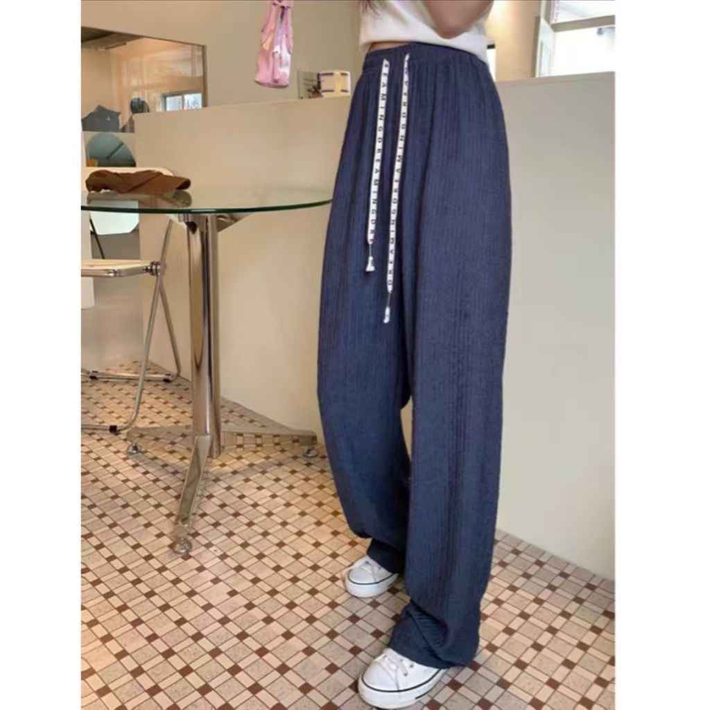 Casual New Straight-leg Draped Women's Loose Korean-style Floor-length Pants - VEX CLUB HOUSE