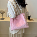 Casual Large Capacity Shoulder Bags Women Fashion Shopping Handbag - VEX CLUB HOUSE